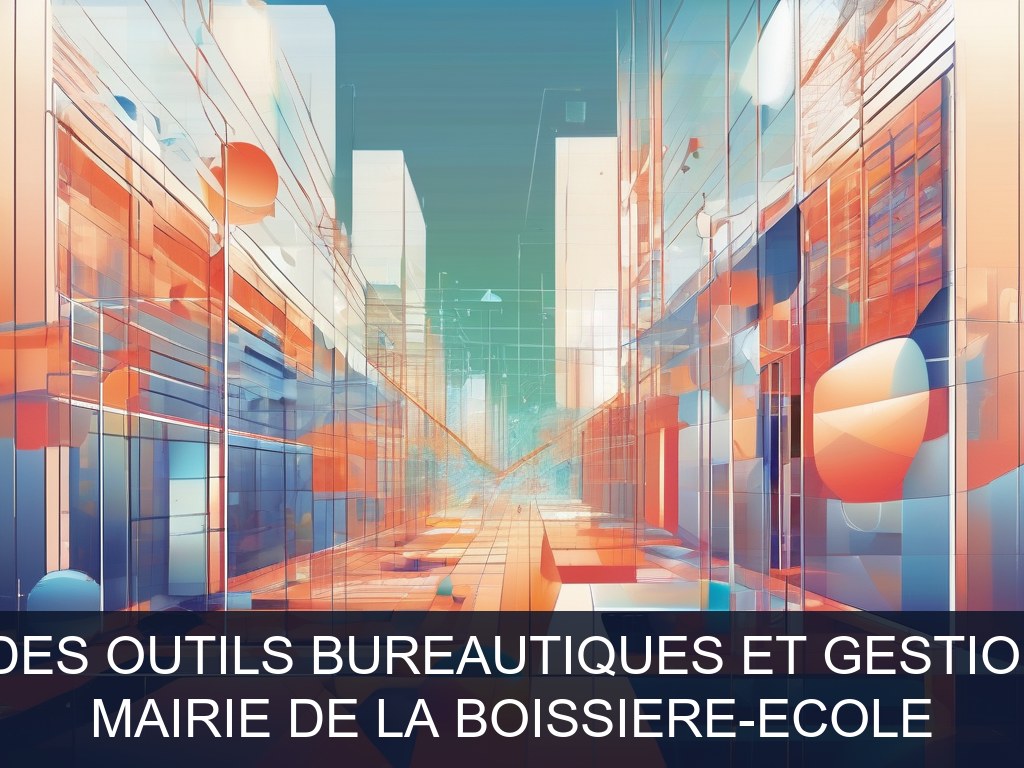 Illustration pour Mairie de la BOISSIERE-ECOLE: Modernisation des outils bureautiques et gestion documentaire