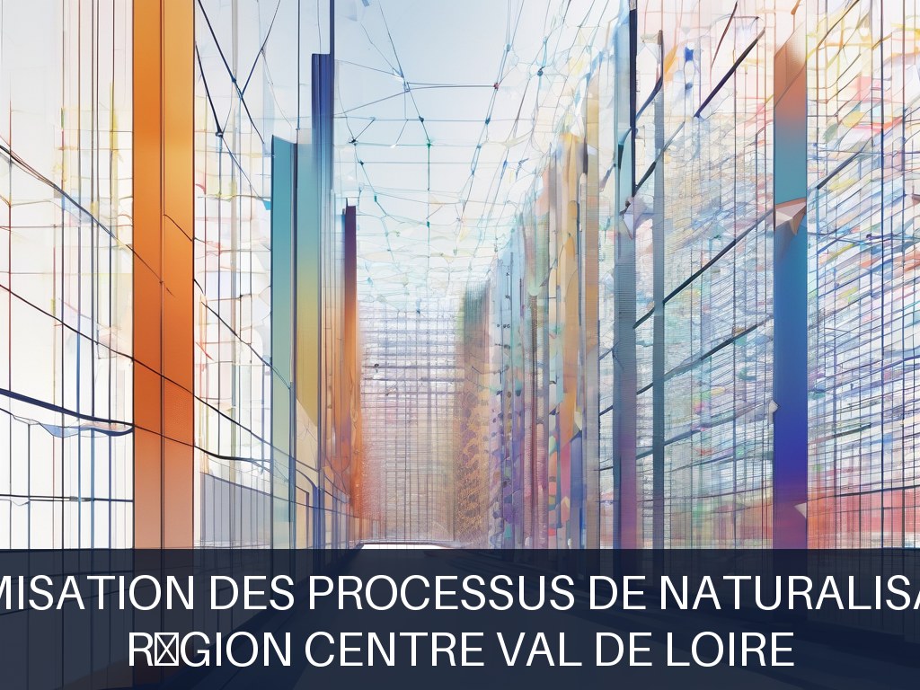 Illustration pour Région Centre Val de Loire: Optimisation des processus de naturalisation (Potentiel à Court Terme)