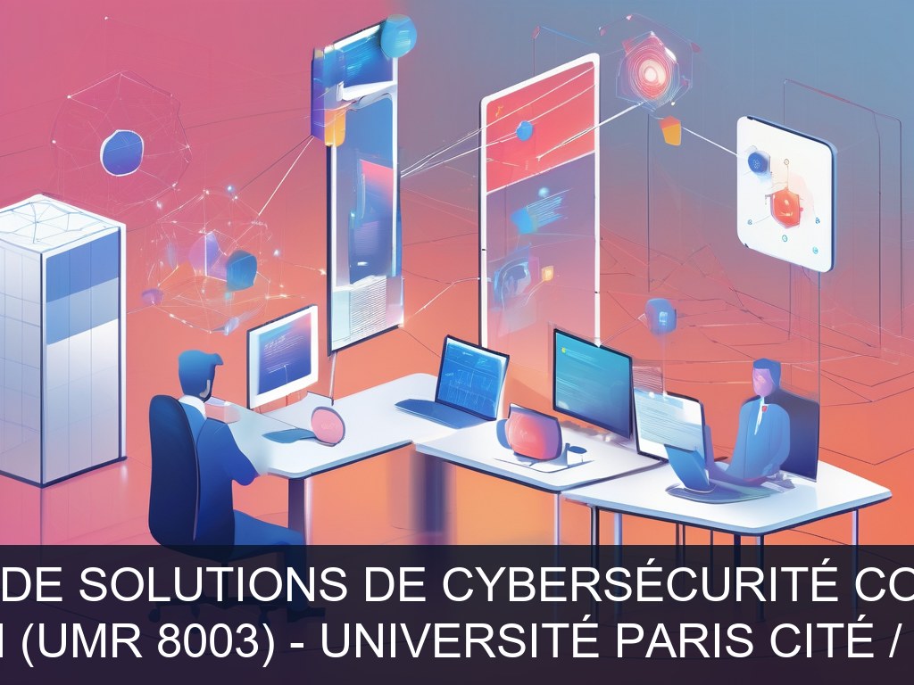 Illustration pour SPPIN (UMR 8003) - Université Paris Cité / CNRS: Mise en œuvre de solutions de cybersécurité conformes ANSSI (Potentiel à Court Terme)