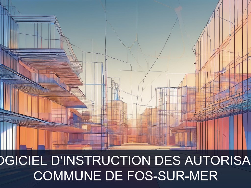Illustration pour Commune de Fos-sur-Mer: Optimisation du logiciel d'instruction des autorisations d'urbanisme (Potentiel à Court Terme)