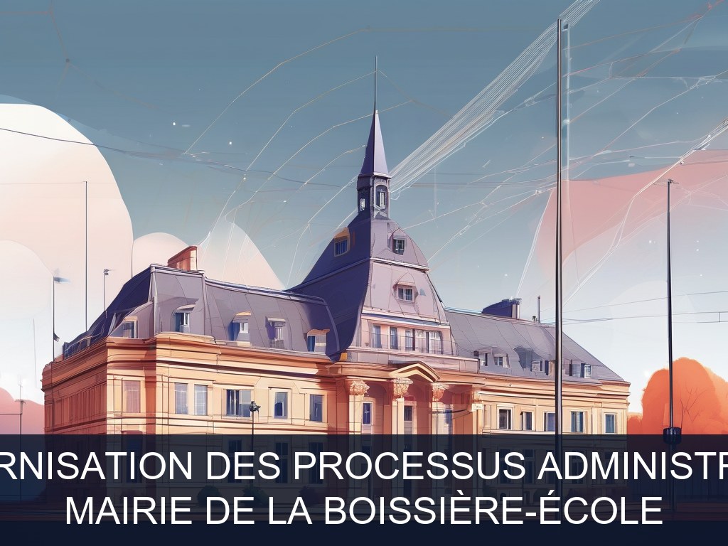 Illustration pour Mairie de La Boissière-École: Modernisation des processus administratifs