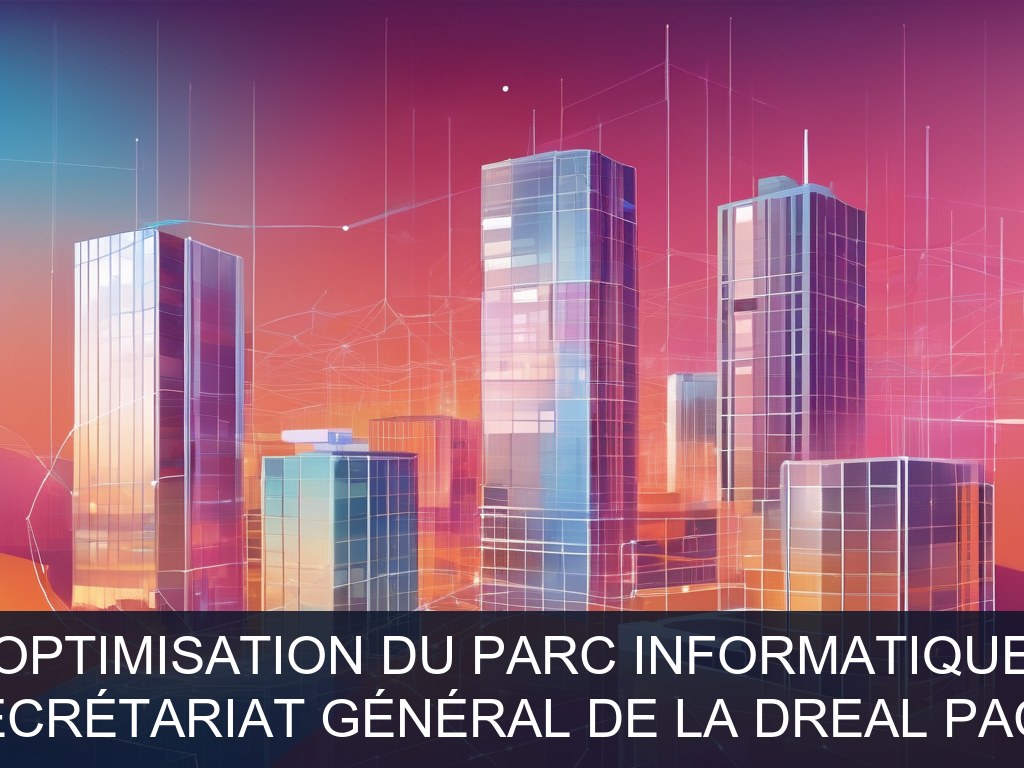 Illustration pour Secrétariat Général de la DREAL PACA: Optimisation du parc informatique (Potentiel à Court Terme)