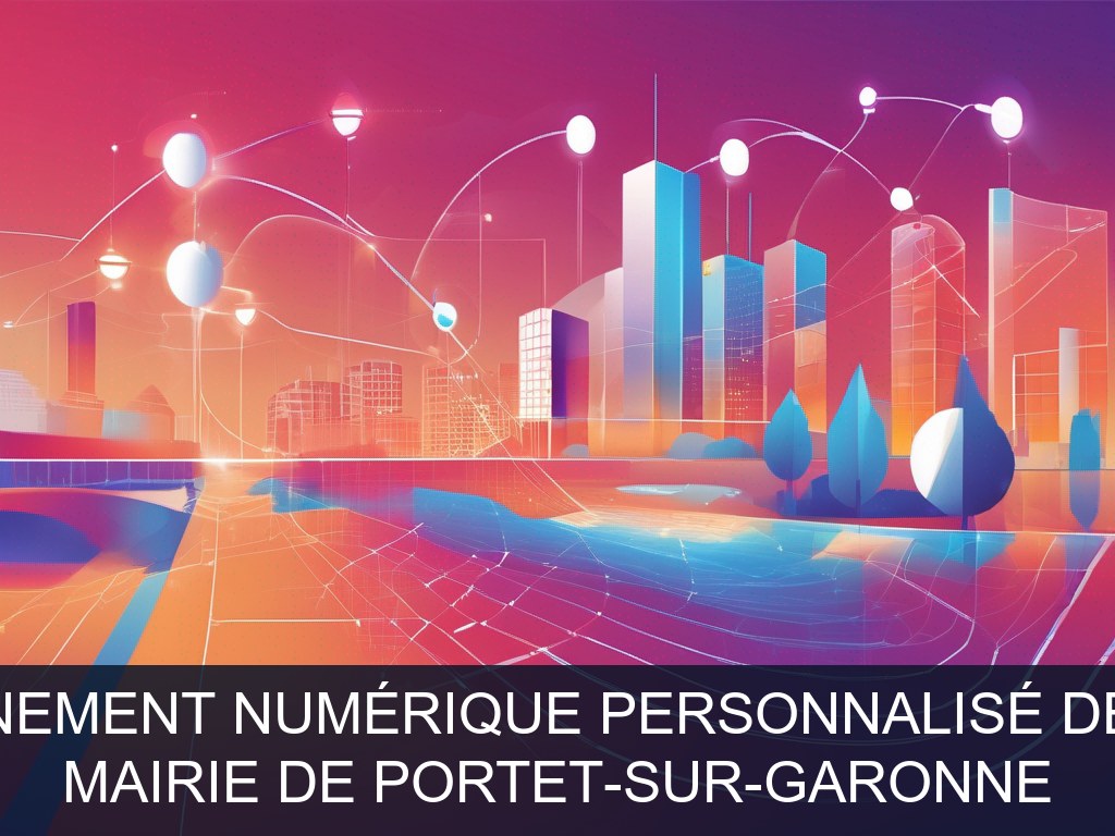 Illustration pour Mairie de Portet-sur-Garonne: Accompagnement numérique personnalisé des usagers (Potentiel à Court Terme)