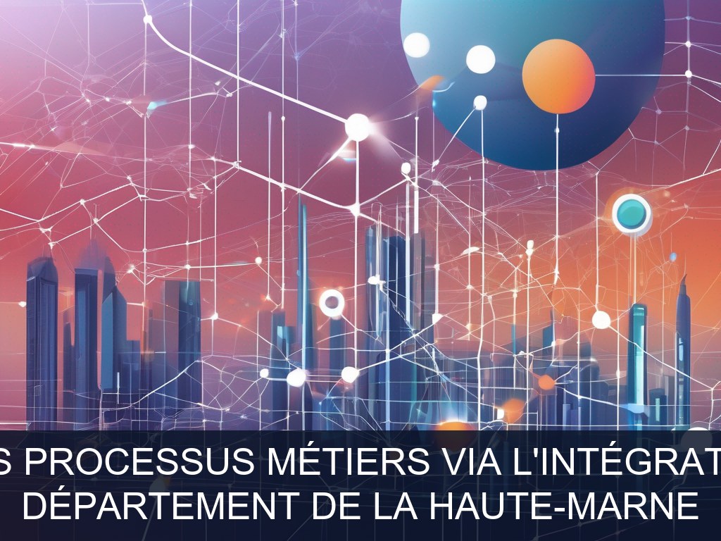 Illustration pour Département de la Haute-Marne: Optimisation des processus métiers via l'intégration de logiciels