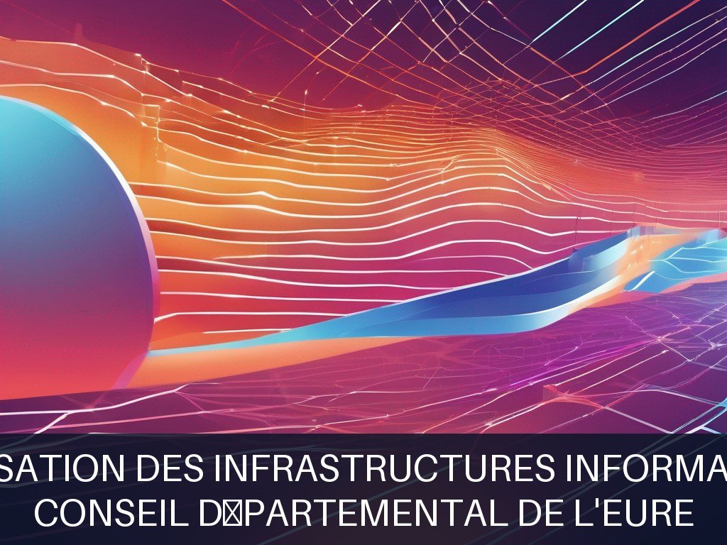 Illustration pour Conseil Départemental de l'Eure: Optimisation des infrastructures informatiques (Potentiel à Court Terme)