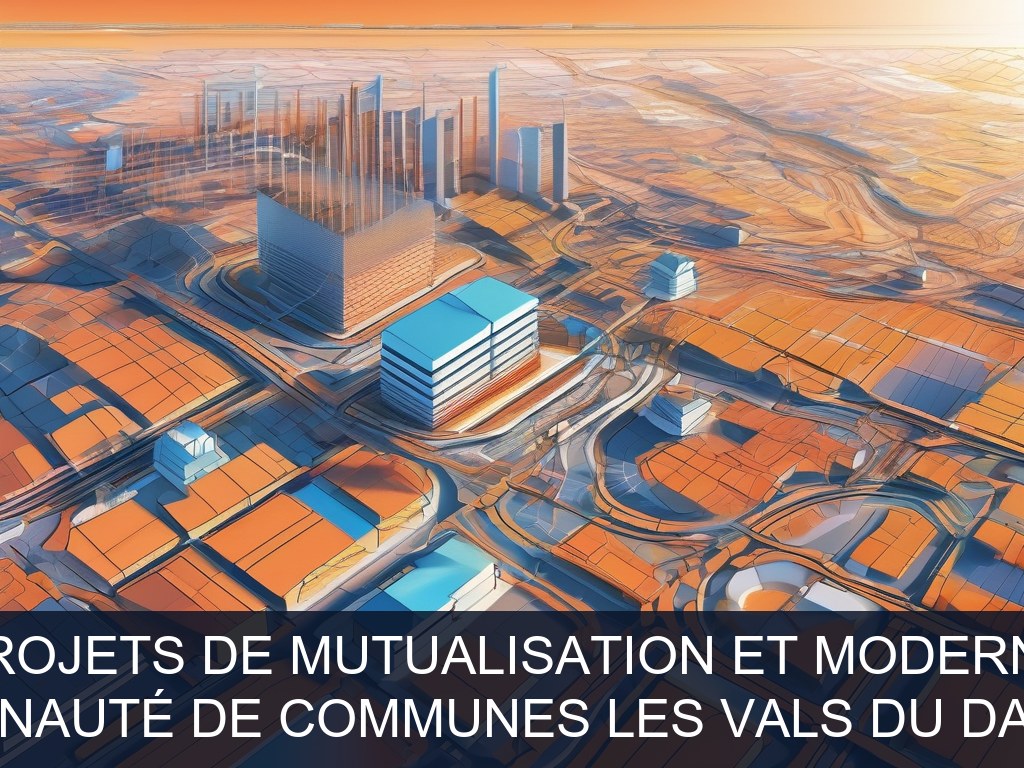 Illustration pour Communauté de communes Les Vals du Dauphiné: Pilotage de projets de mutualisation et modernisation des SI (Opportunité Urgente)