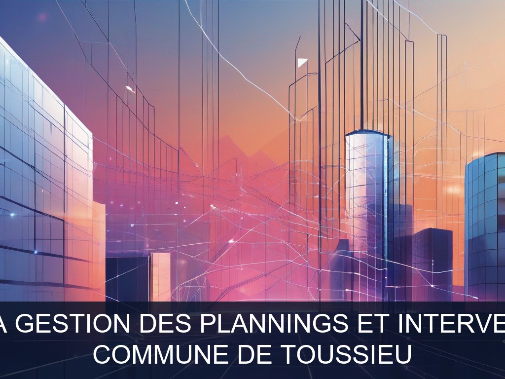 Illustration pour Commune de Toussieu: Digitalisation de la gestion des plannings et interventions techniques