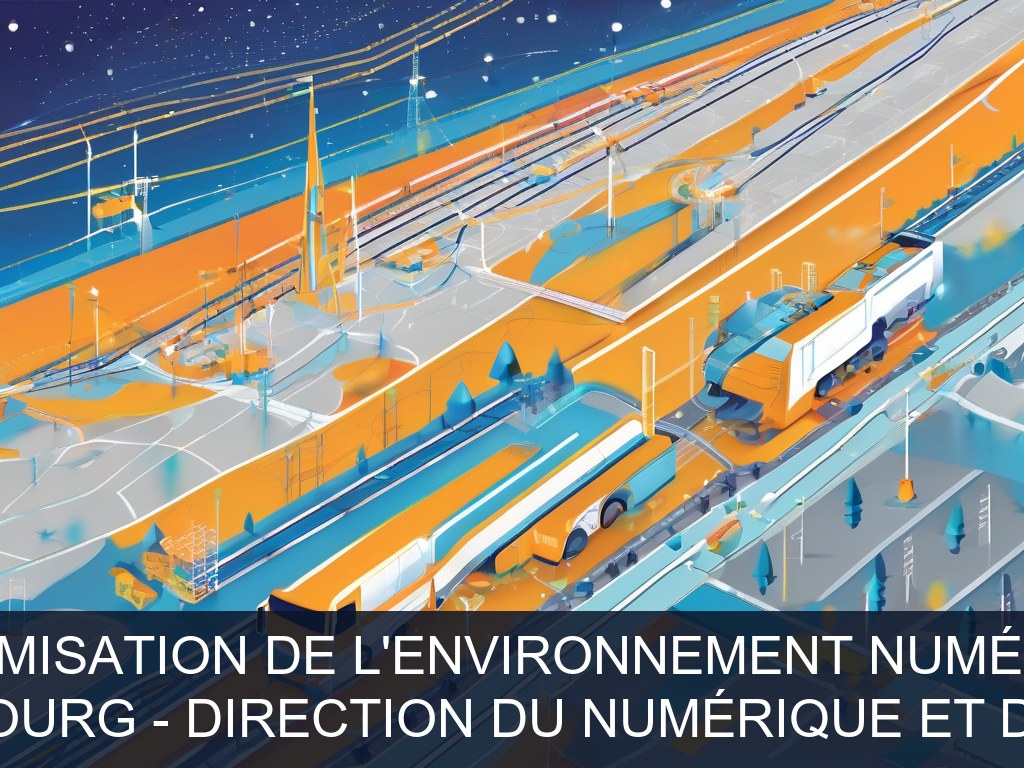 Illustration pour Eurométropole de Strasbourg - Direction du Numérique et des Systèmes d'Information: Pilotage et optimisation de l'environnement numérique de travail (