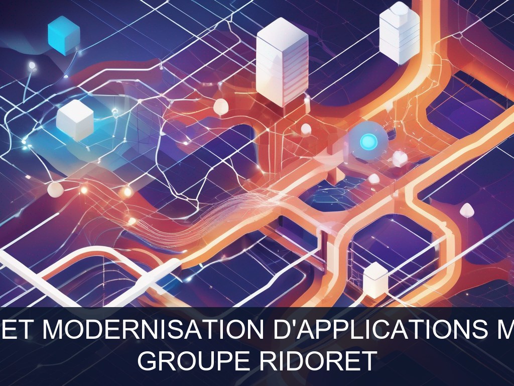 Illustration pour Groupe RIDORET: Développement et modernisation d'applications métiers internes (Potentiel à Court Terme)