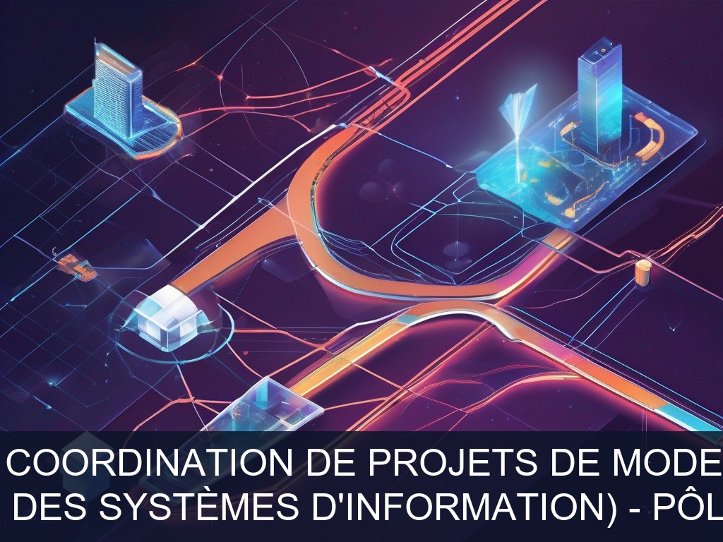 Illustration pour DSI (Direction des Systèmes d'Information) - Pôle Transverse: Pilotage et coordination de projets de modernisation SI (Potentiel à Court Terme)