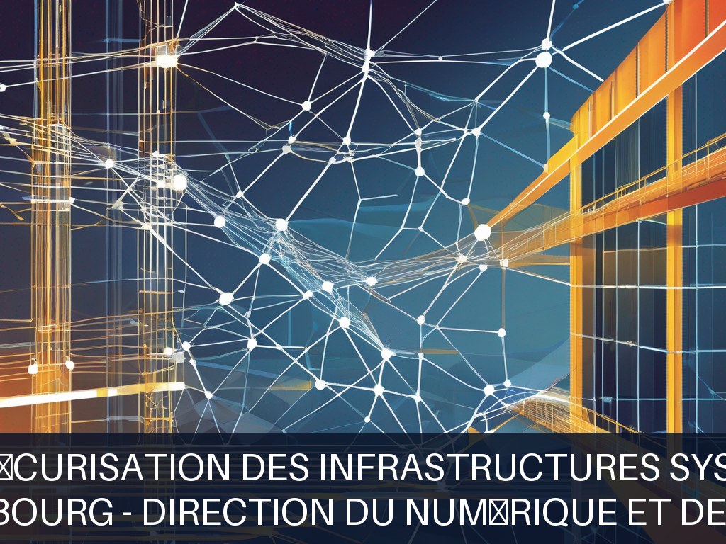Illustration pour Eurométropole de Strasbourg - Direction du Numérique et des Systèmes d'Information: Optimisation et sécurisation des infrastructures systèmes et résea