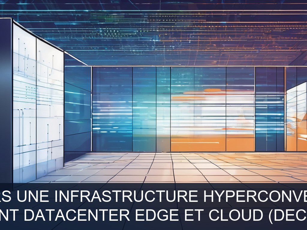 Illustration pour EDF - Département Datacenter Edge et Cloud (DEC) au sein de DIGIT: Migration vers une infrastructure hyperconvergée Nutanix (Potentiel à Court Terme)