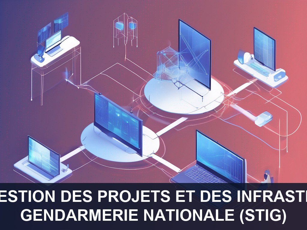Illustration pour Gendarmerie nationale (STIG): Amélioration de la gestion des projets et des infrastructures techniques
