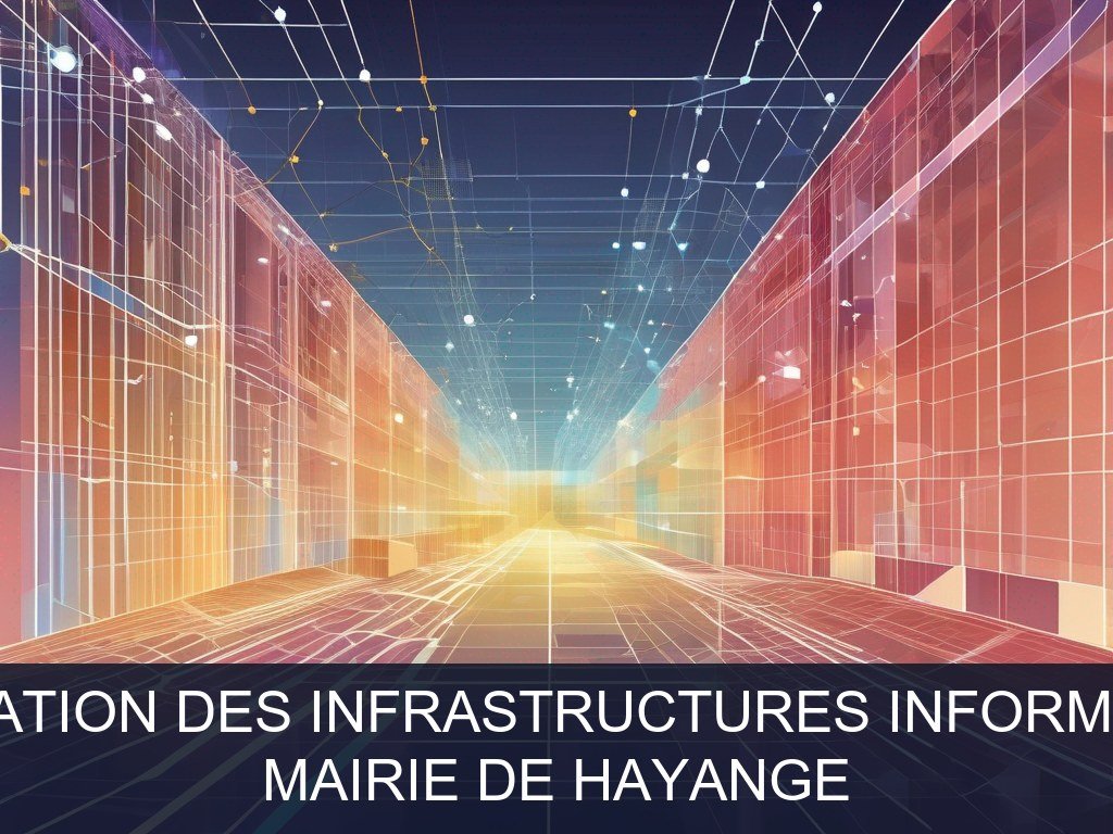 Illustration pour Mairie de Hayange: Optimisation des infrastructures informatiques (Potentiel à Court Terme)