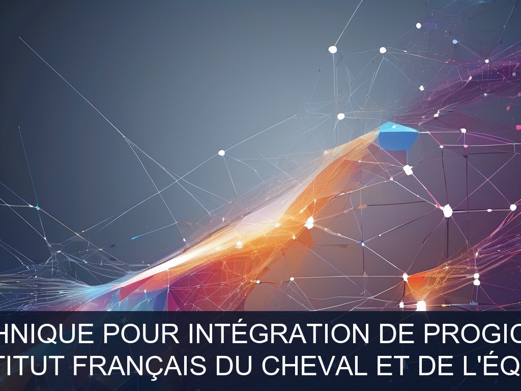 Illustration pour IFCE (Institut Français du Cheval et de l'Équitation): Expertise technique pour intégration de progiciels dans le SI (Potentiel à Court Terme)