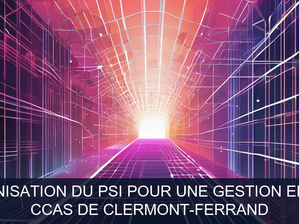 Illustration pour CCAS de Clermont-Ferrand: Modernisation du PSI pour une gestion efficace