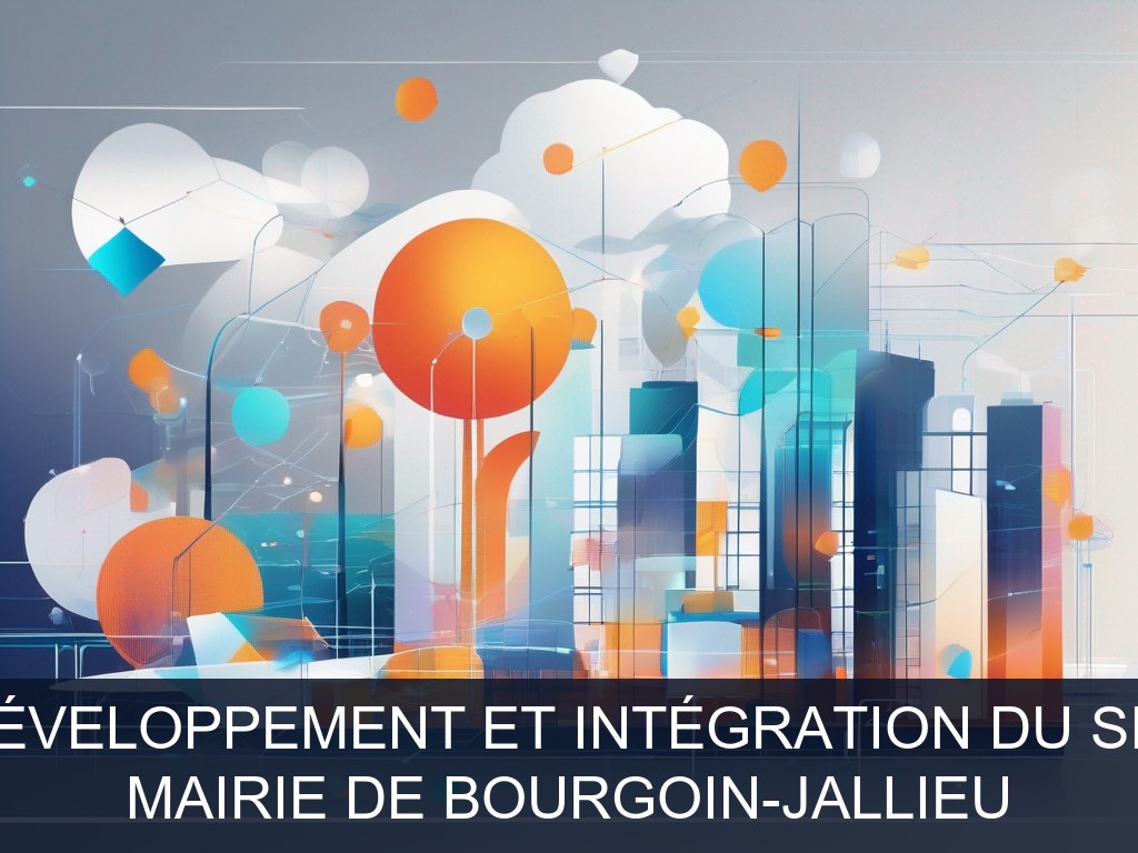 Illustration pour Mairie de Bourgoin-Jallieu: Développement et Intégration du SIG (Potentiel à Court Terme)