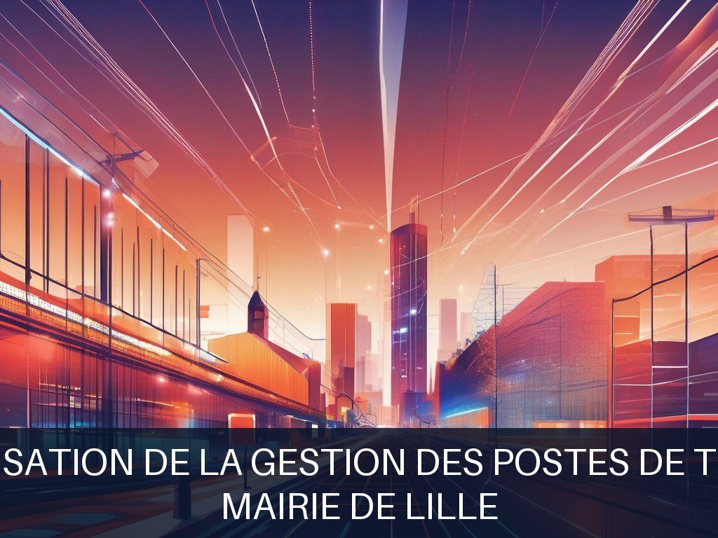 Illustration pour Mairie de Lille: Optimisation de la gestion des postes de travail (Potentiel à Court Terme)