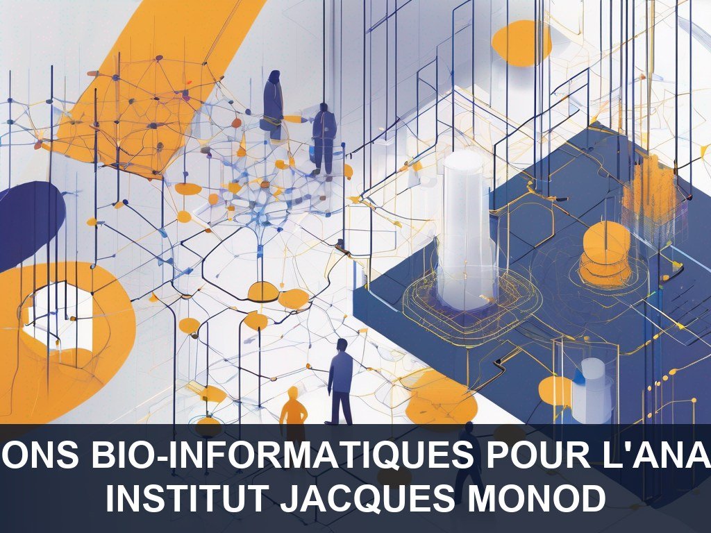 Illustration pour Institut Jacques Monod: Développement de solutions bio-informatiques pour l'analyse de données omiques