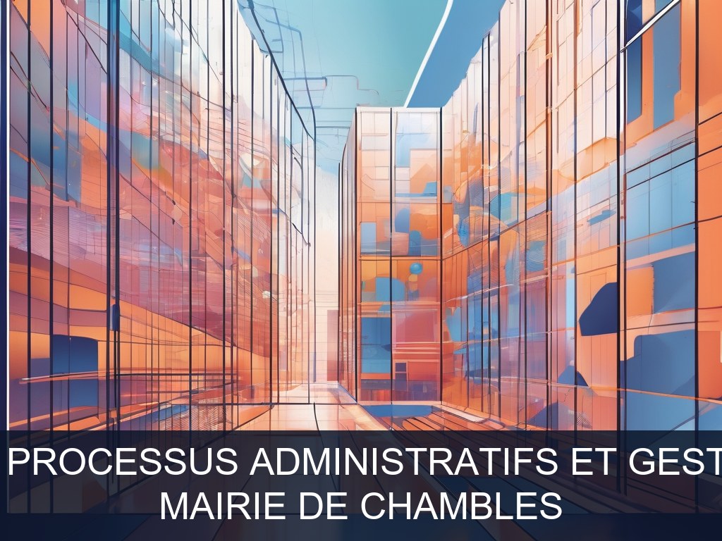 Illustration pour Mairie de CHAMBLES: Digitalisation des processus administratifs et gestion documentaire