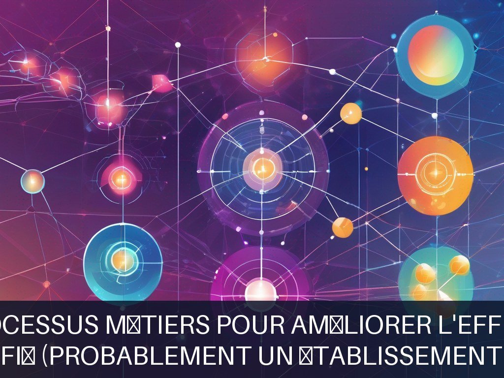 Illustration pour Non spécifié (probablement un établissement de santé): Modernisation des processus métiers pour améliorer l'efficacité opérationnelle (Potentiel à Cou