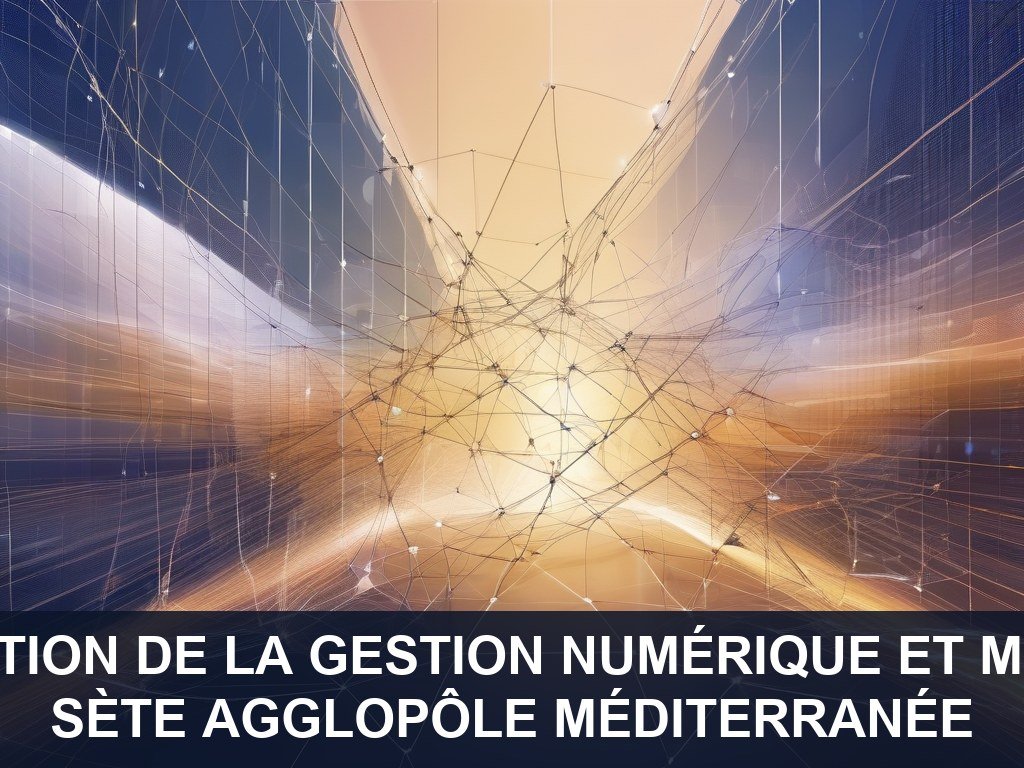Illustration pour Sète Agglopôle Méditerranée: Amélioration de la gestion numérique et multimédia