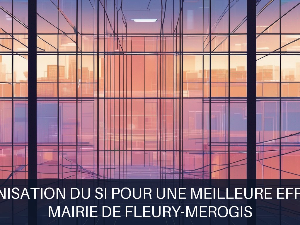 Illustration pour Mairie de FLEURY-MEROGIS: Modernisation du SI pour une meilleure efficacité (Potentiel à Court Terme)