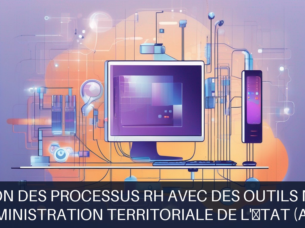 Illustration pour Administration Territoriale de l'État (ATE): Optimisation des processus RH avec des outils numériques (Potentiel à Court Terme)