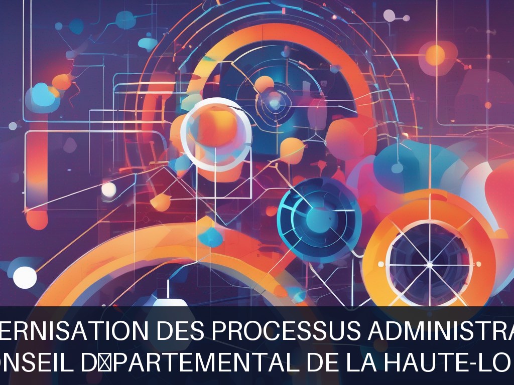 Illustration pour Conseil départemental de la Haute-Loire: Modernisation des processus administratifs