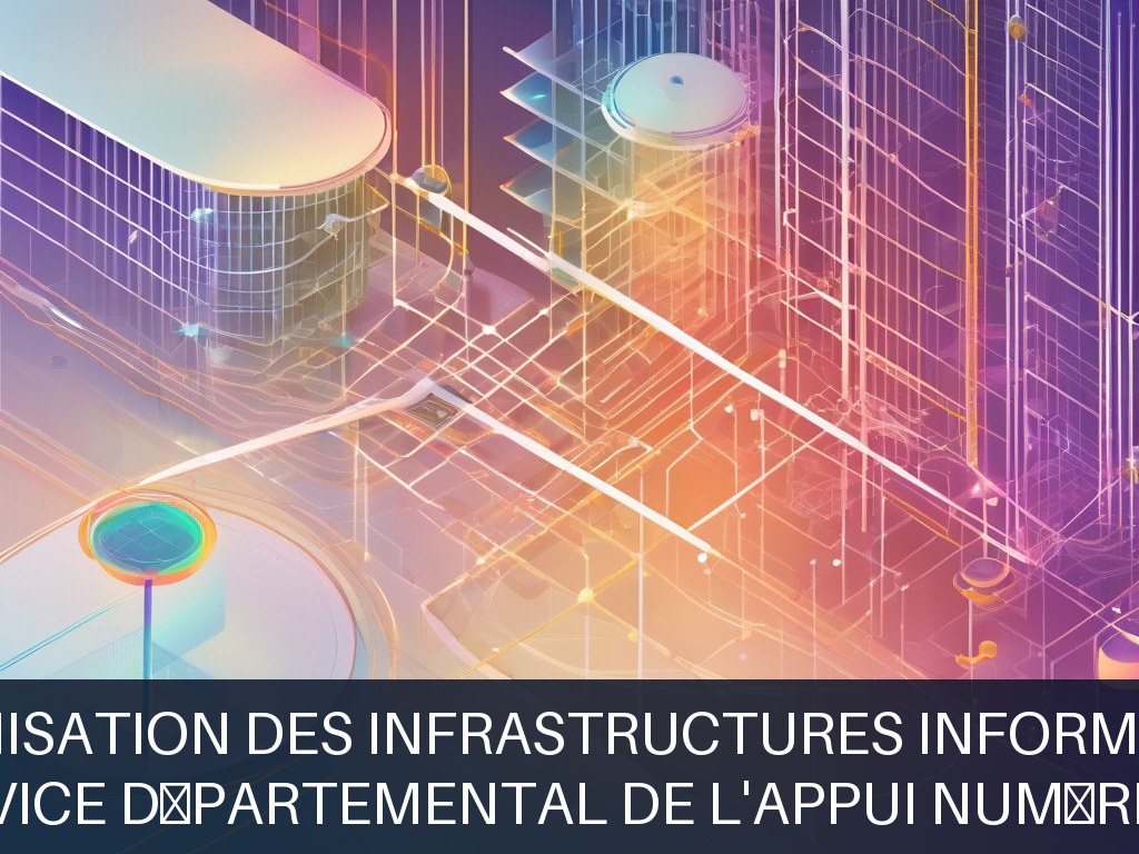 Illustration pour Service Départemental de l'Appui Numérique: Modernisation des infrastructures informatiques (Potentiel à Court Terme)