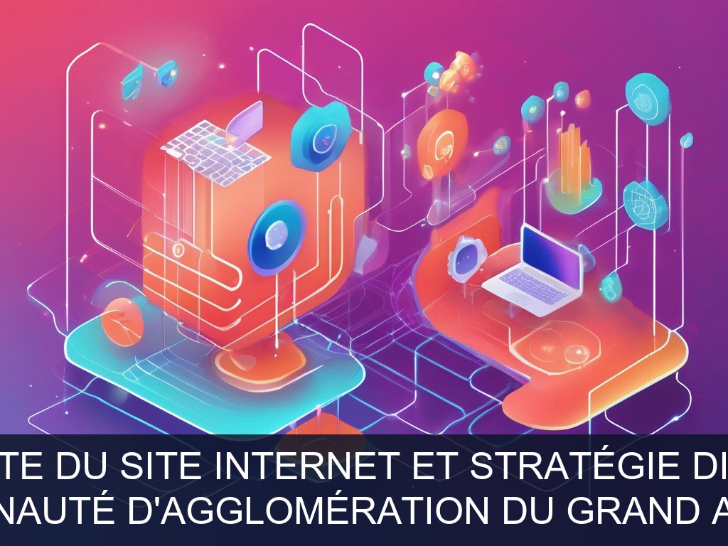 Illustration pour Communauté d'Agglomération du Grand Avignon: Refonte du site internet et stratégie digitale (Potentiel à Court Terme)