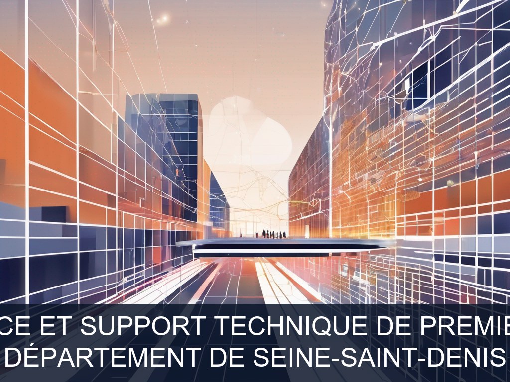 Illustration pour Département de Seine-Saint-Denis: Assistance et support technique de premier niveau (Opportunité Urgente)