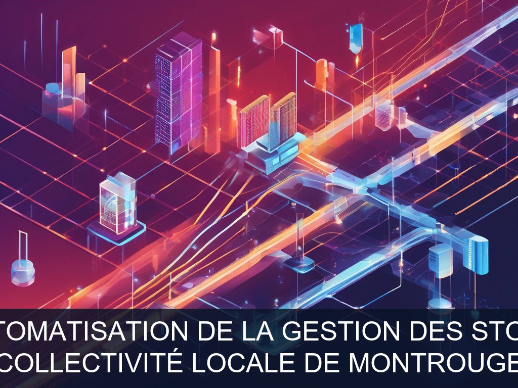 Illustration pour Collectivité locale de Montrouge: Optimisation et automatisation de la gestion des stocks et commandes (Potentiel à Court Terme)