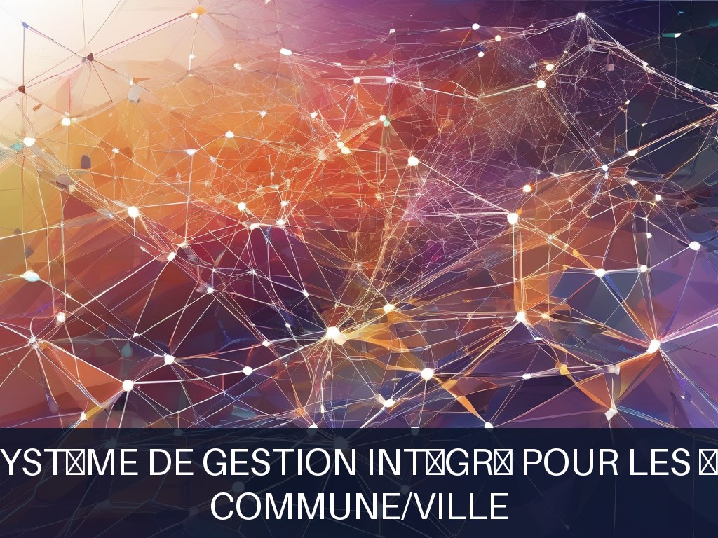 Illustration pour Commune/Ville: Développement d'un système de gestion intégré pour les événements culturels (Potentiel à Court Terme)
