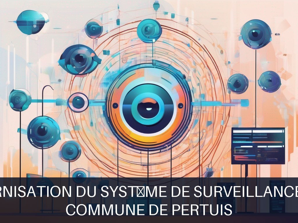 Illustration pour Commune de Pertuis: Modernisation du système de surveillance vidéo