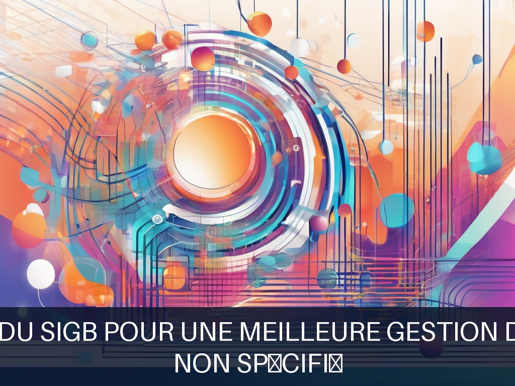 Illustration pour Non spécifié: Modernisation du SIGB pour une meilleure gestion des collections