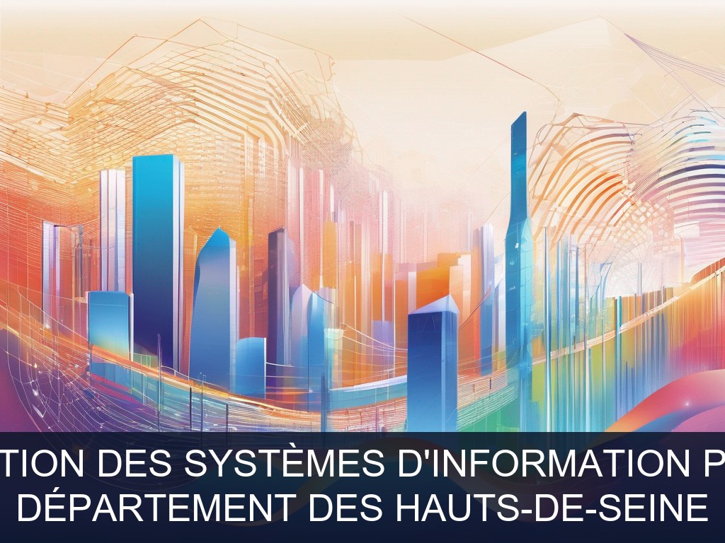 Illustration pour Département des Hauts-de-Seine: Modernisation des systèmes d'information pour le RSA