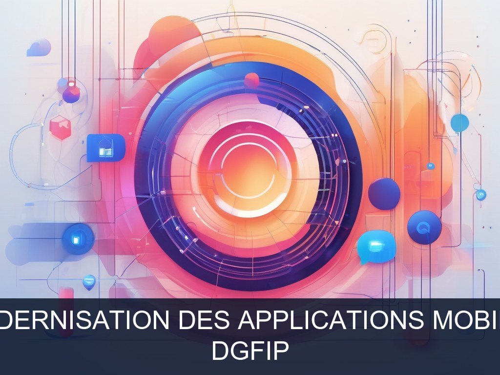 Illustration pour DGFiP: Modernisation des applications mobiles (Potentiel à Court Terme)