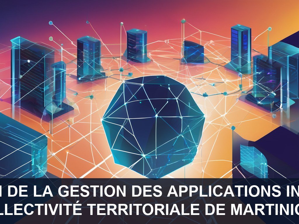 Illustration pour Collectivité Territoriale de Martinique: Amélioration de la gestion des applications informatiques