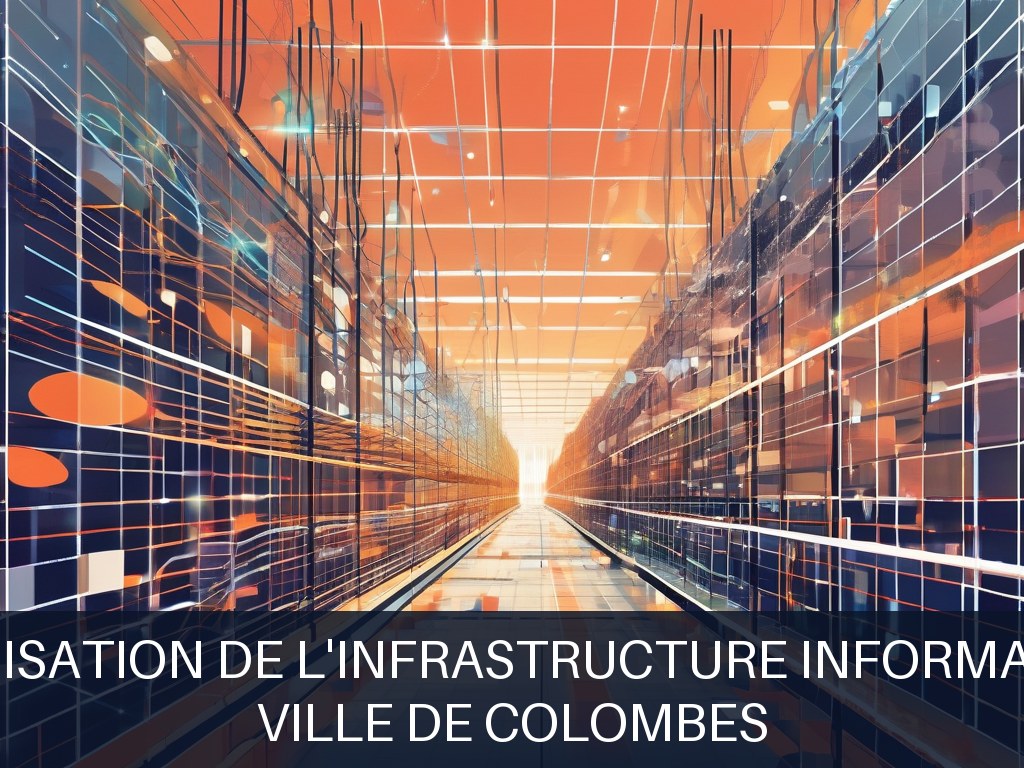 Illustration pour Ville de Colombes: Optimisation de l'infrastructure informatique (Potentiel à Court Terme)