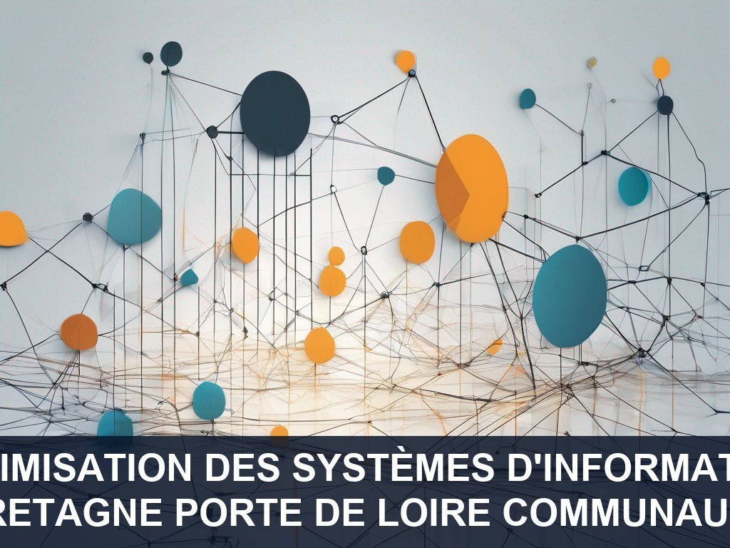 Illustration pour Bretagne Porte de Loire Communauté: Optimisation des systèmes d'information