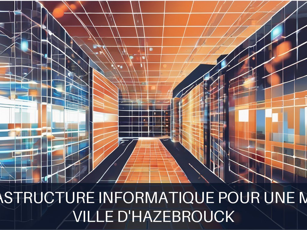 Illustration pour Ville d'Hazebrouck: Refonte de l'infrastructure informatique pour une meilleure sécurité (Potentiel à Court Terme)