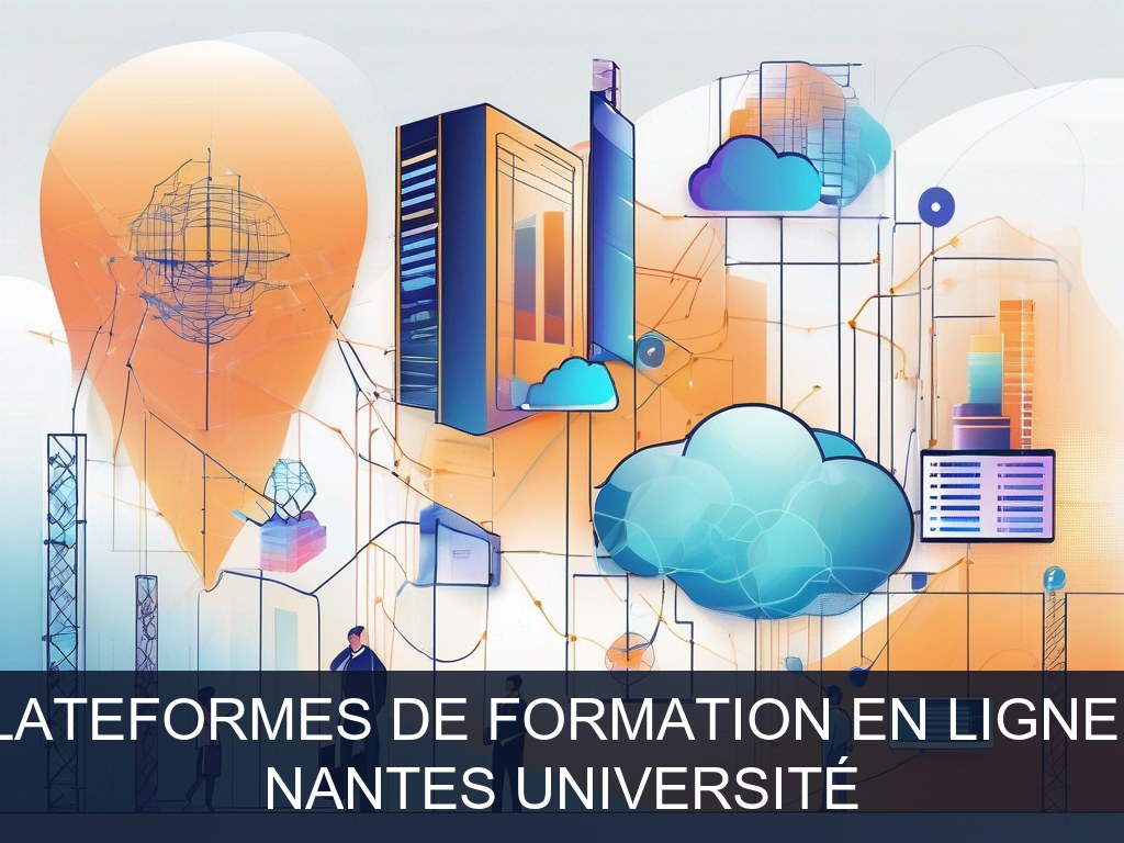 Illustration pour Nantes Université: Développement de plateformes de formation en ligne pour l'informatique