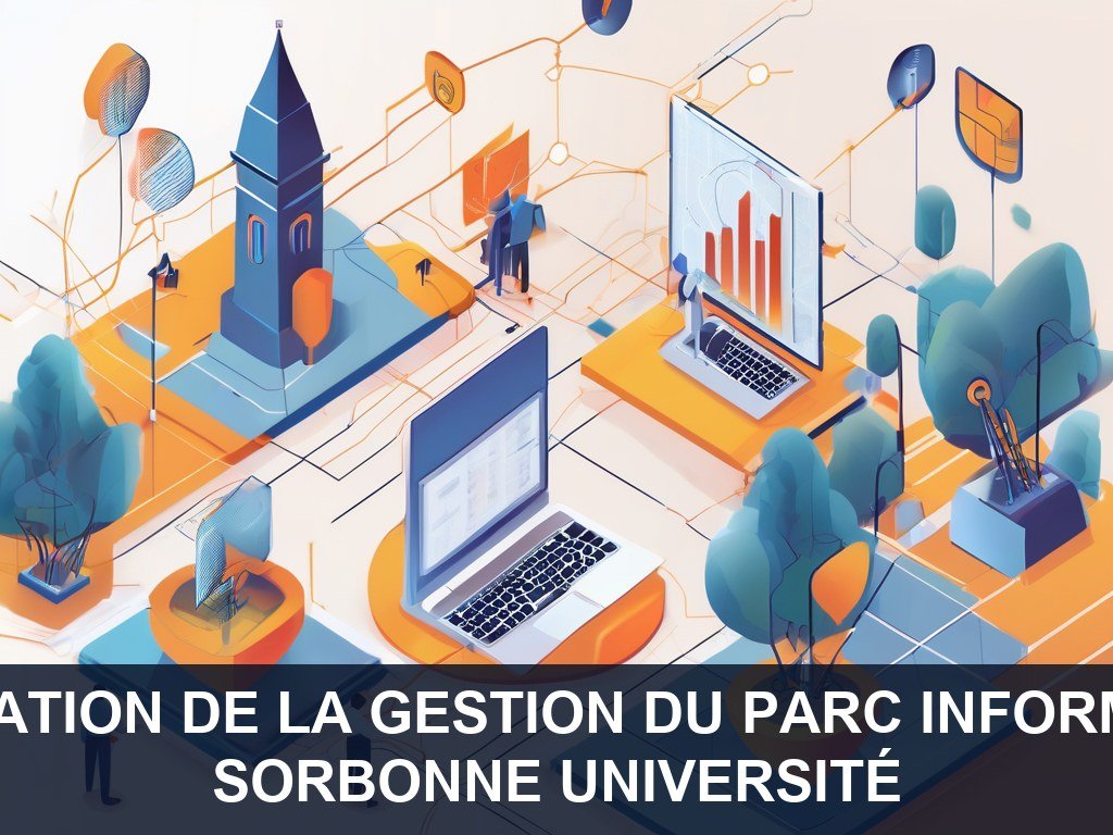Illustration pour Sorbonne Université: Optimisation de la gestion du parc informatique