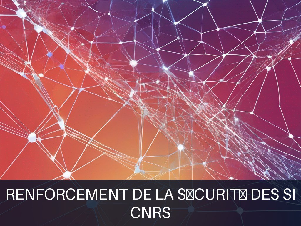 Illustration pour CNRS: Renforcement de la sécurité des SI (Potentiel à Court Terme)