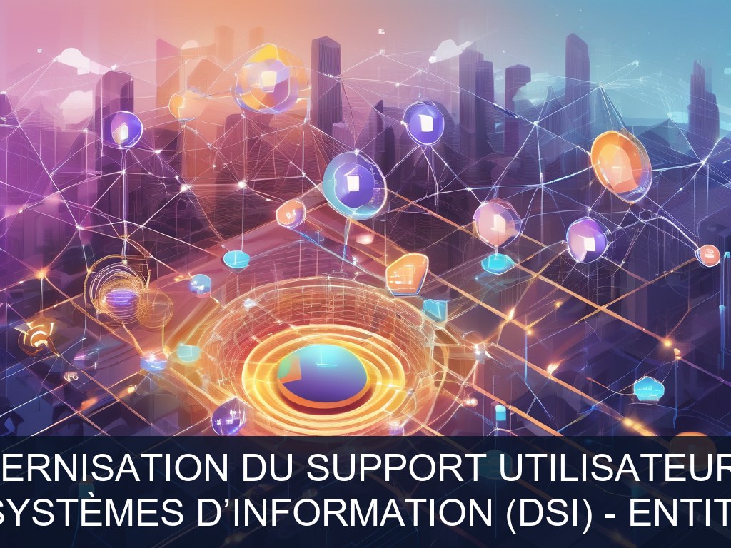 Illustration pour Direction des Systèmes d’Information (DSI) - entité non précisée: Optimisation et modernisation du support utilisateur et gestion de parc (Potentiel à
