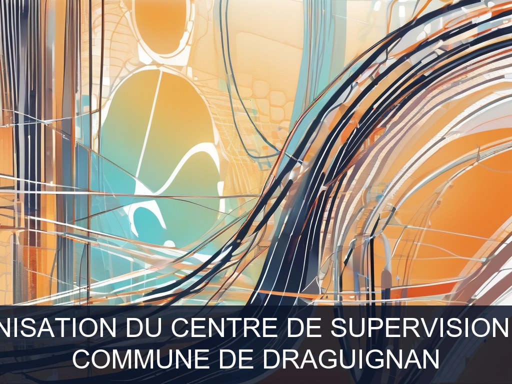 Illustration pour Commune de Draguignan: Modernisation du Centre de Supervision Urbain
