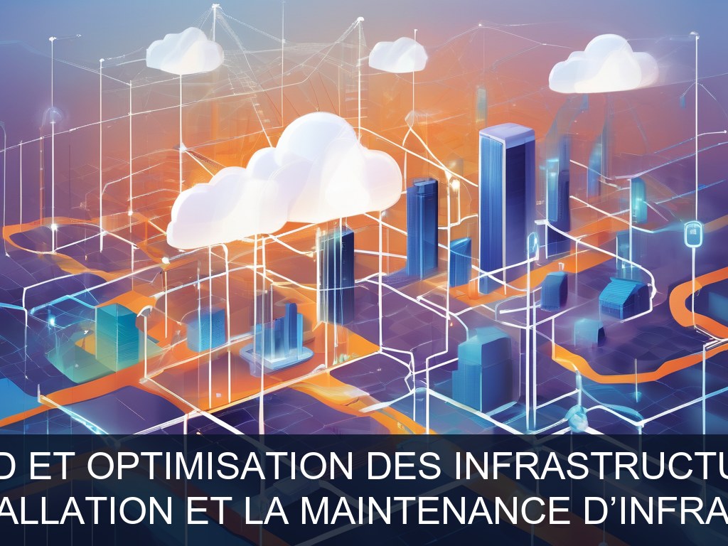 Illustration pour PME spécialisée dans l’installation et la maintenance d’infrastructures informatiques: Migration Cloud et optimisation des infrastructures multi-sites