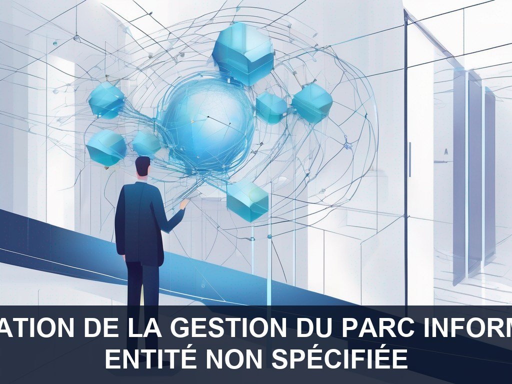 Illustration pour Entité non spécifiée: Optimisation de la gestion du parc informatique