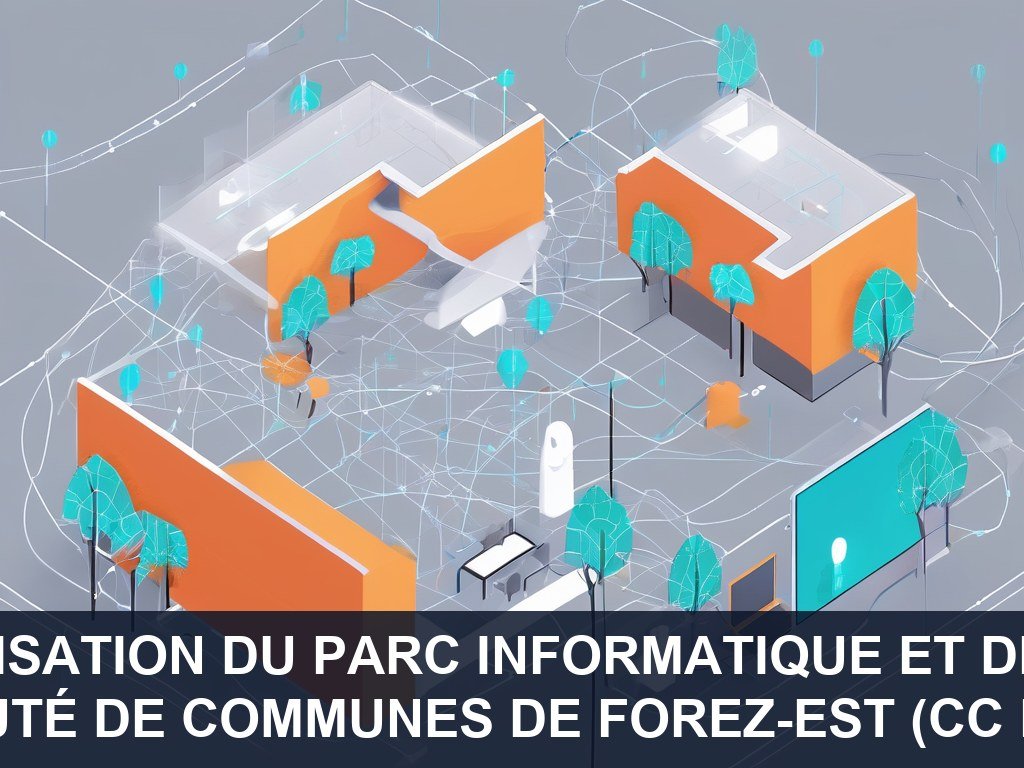 Illustration pour Communauté de Communes de Forez-Est (CC Forez Est): Modernisation et sécurisation du parc informatique et des outils collaboratifs